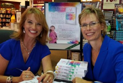 Keynote Speaker Susan Young and Tina Hallis at Barnes & Noble Book Signing