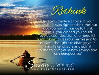 Keynote Speaker Susan C Young shares resilience tips from her book Release the Power of Re3: Review, Redo & Renew for Positive Change & Transformation.
