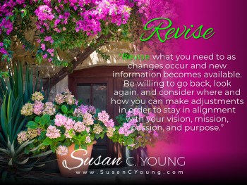 Keynote Speaker Susan C Young shares resilience tips from her book Release the Power of Re3: Review, Redo & Renew for Positive Change & Transformation.