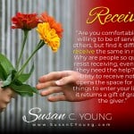 Receive, Motivational Keynote Speaker Susan C Young, Release the Power of Re3 Book