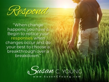 Keynote Speaker Susan C Young shares resilience tips from her book Release the Power of Re3: Review, Redo & Renew for Positive Change & Transformation.