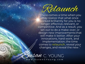 Keynote Speaker Susan C Young shares resilience tips from her book Release the Power of Re3: Review, Redo & Renew for Positive Change & Transformation.