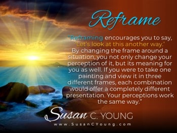 Keynote Speaker Susan C Young shares resilience tips from her book Release the Power of Re3: Review, Redo & Renew for Positive Change & Transformation.