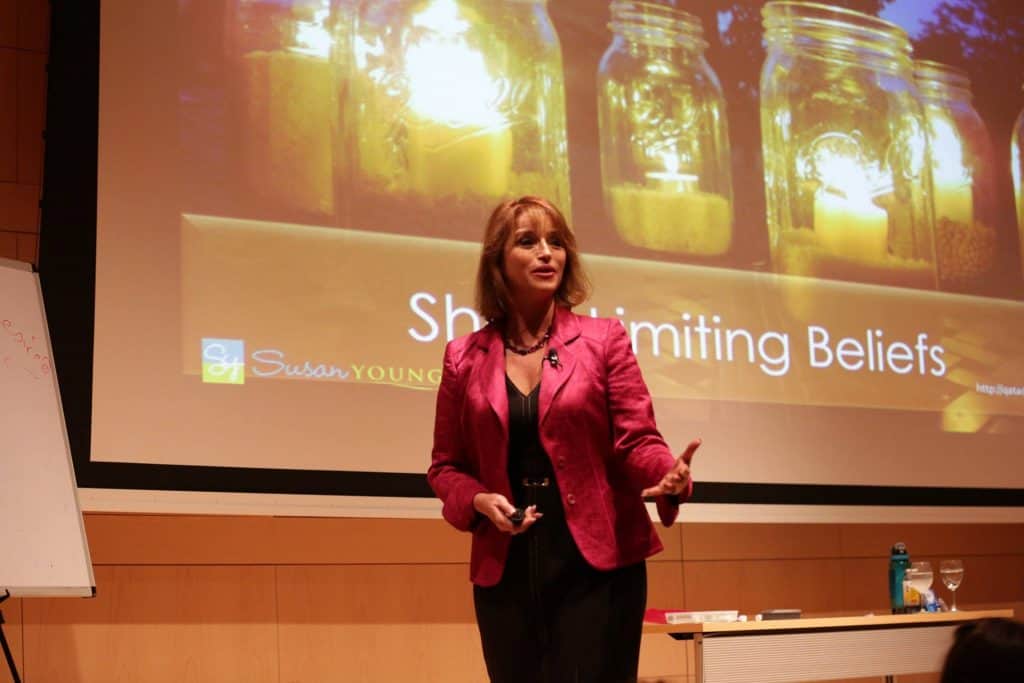 Keynote Speaker Susan Young presenting for BRAVA Magazine in Madison, WI